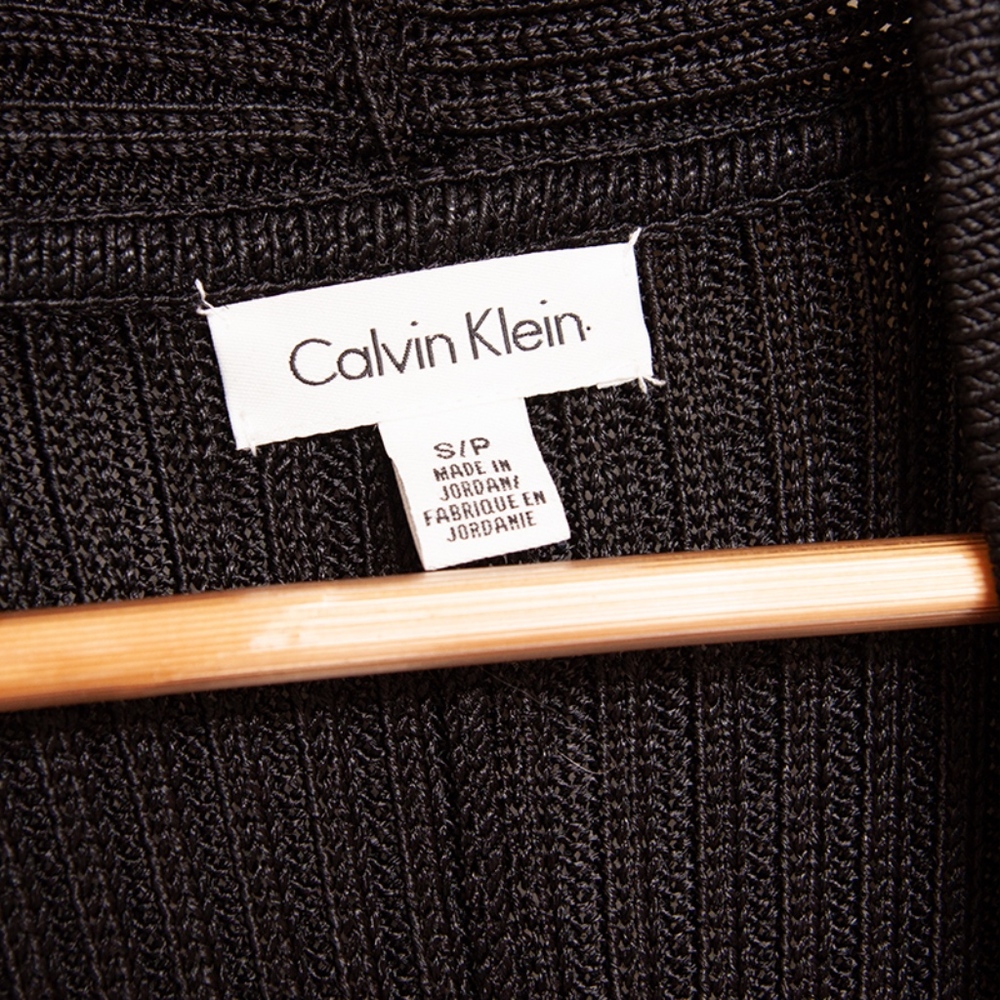 Calvin Klein Ribbed Shrug Size Small - Picture 4 of 7
